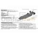 Защита КПП Автоброня для 2,5D и 3,3 сталь 2 мм для Kia Sorento 2006-2009